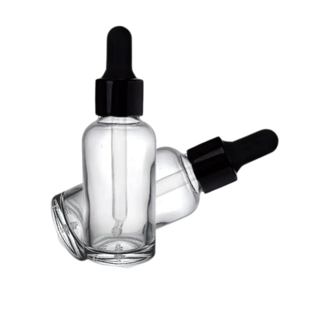 Crazy Craft Mini Dripper Bottles - Glass Bottles with Pipettes, 2pc Honey Bee