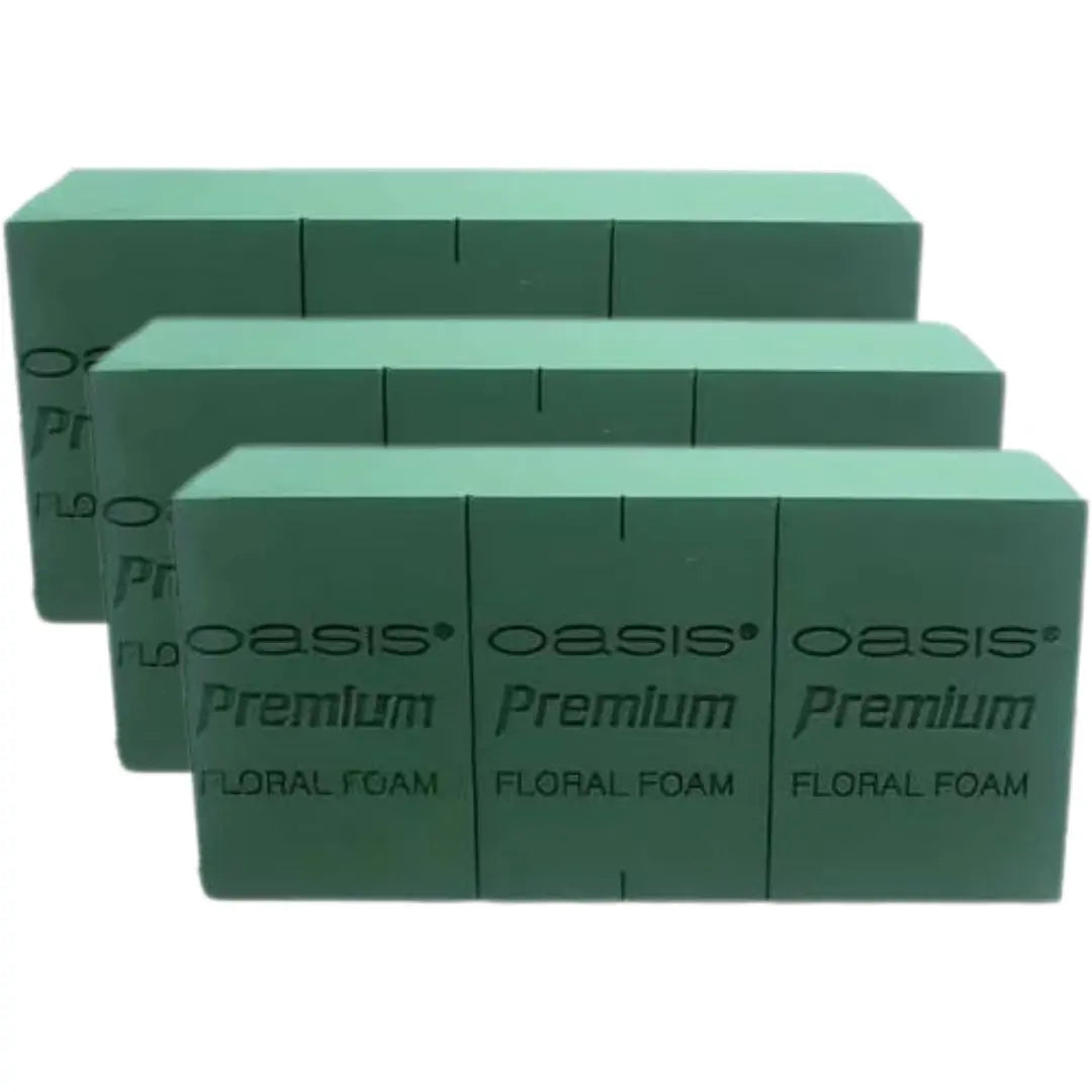 Green Oasis Foam Brick - For Fresh Flowers Honey Bee Online