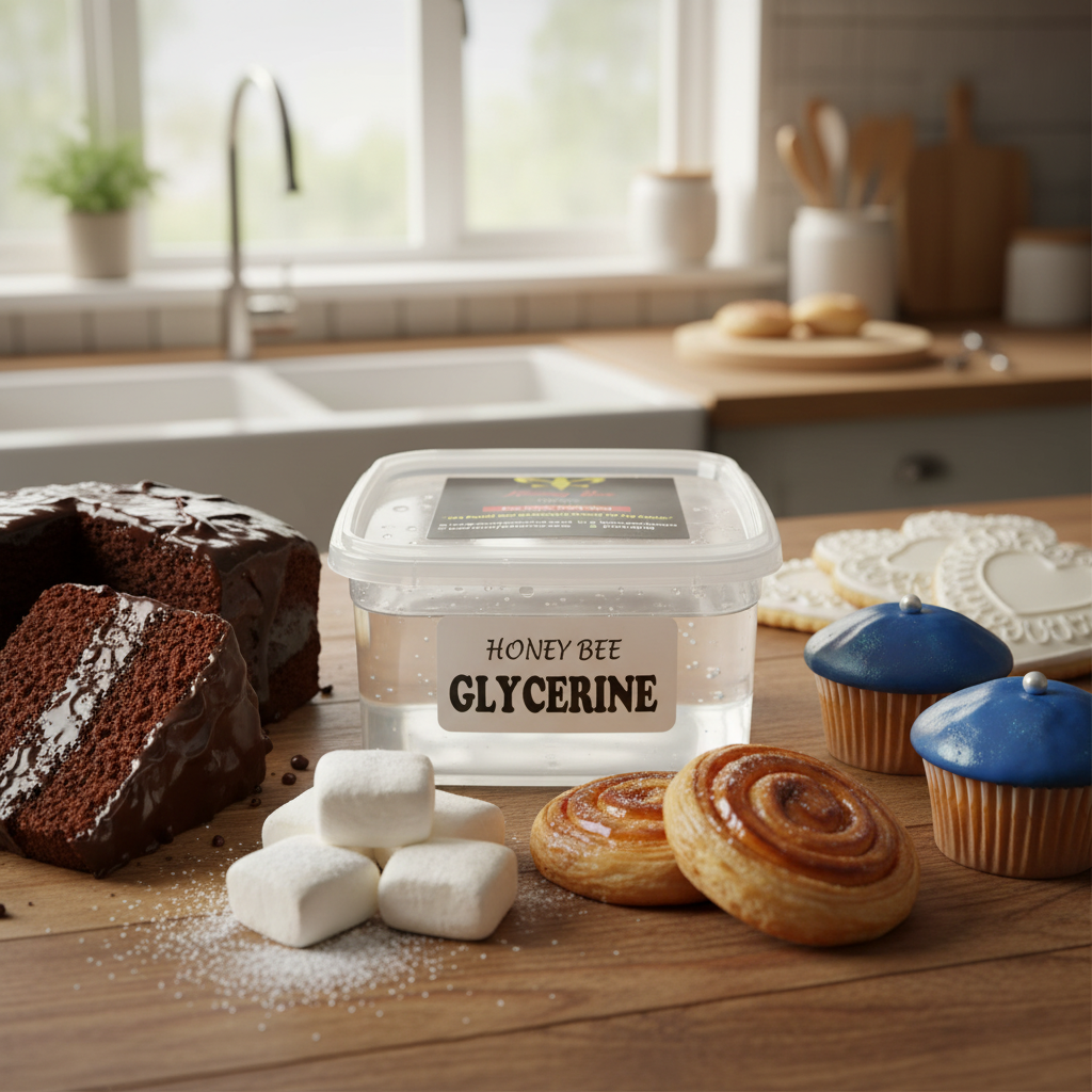 Edible Glycerine – 250g Food Grade Baking & Cake Decorating Ingredient