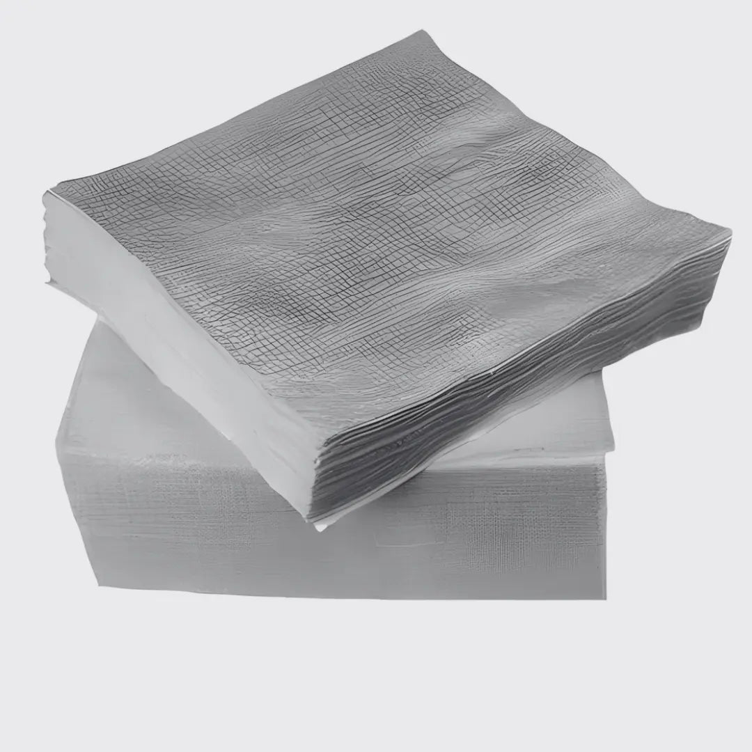 Serviettes - Silver Grey, 2 ply, 50s Honey Bee Online