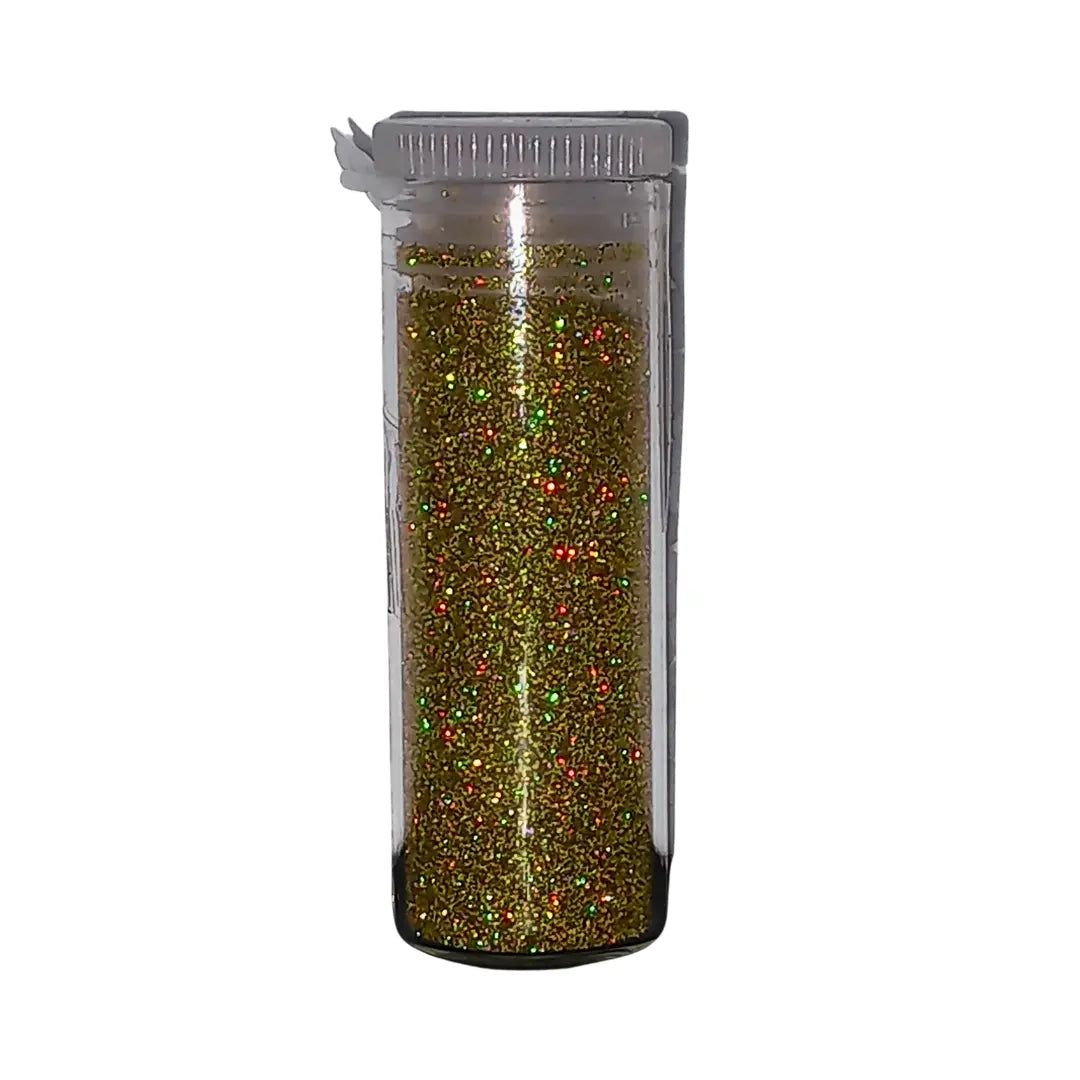 Edible Glitter Vial - Holographic Gold Honey Bee