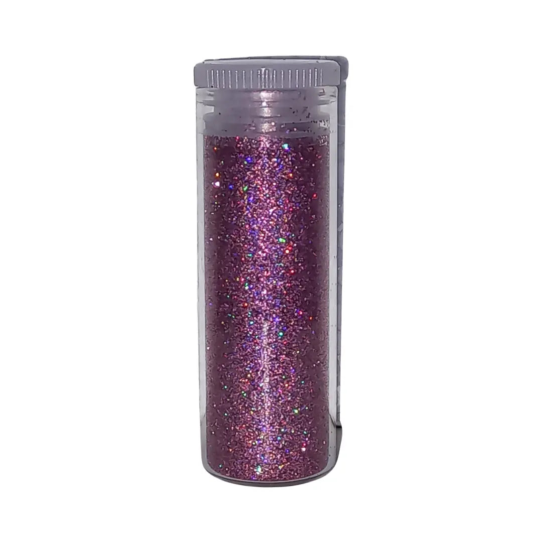 Edible Glitter Vial - Holographic Pink Honey Bee