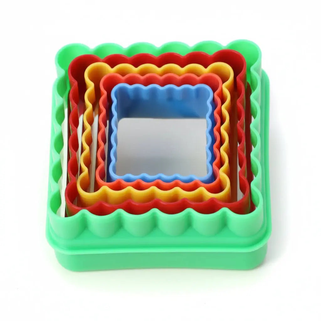 Square Biscuit Plastic Cutter - 5pc Honey Bee Online