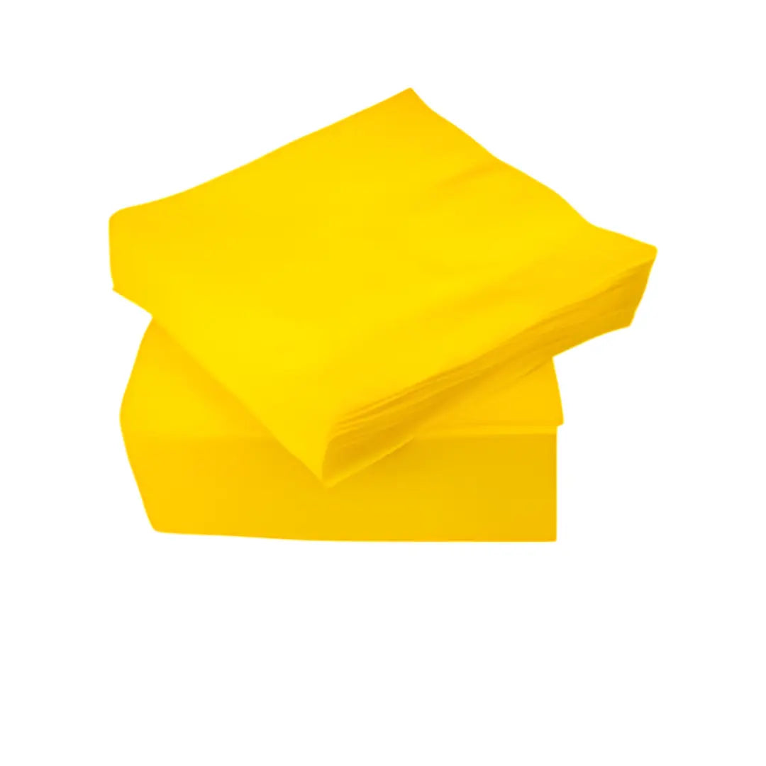 Serviettes - Lemon, 2 ply, 50s Honey Bee Online