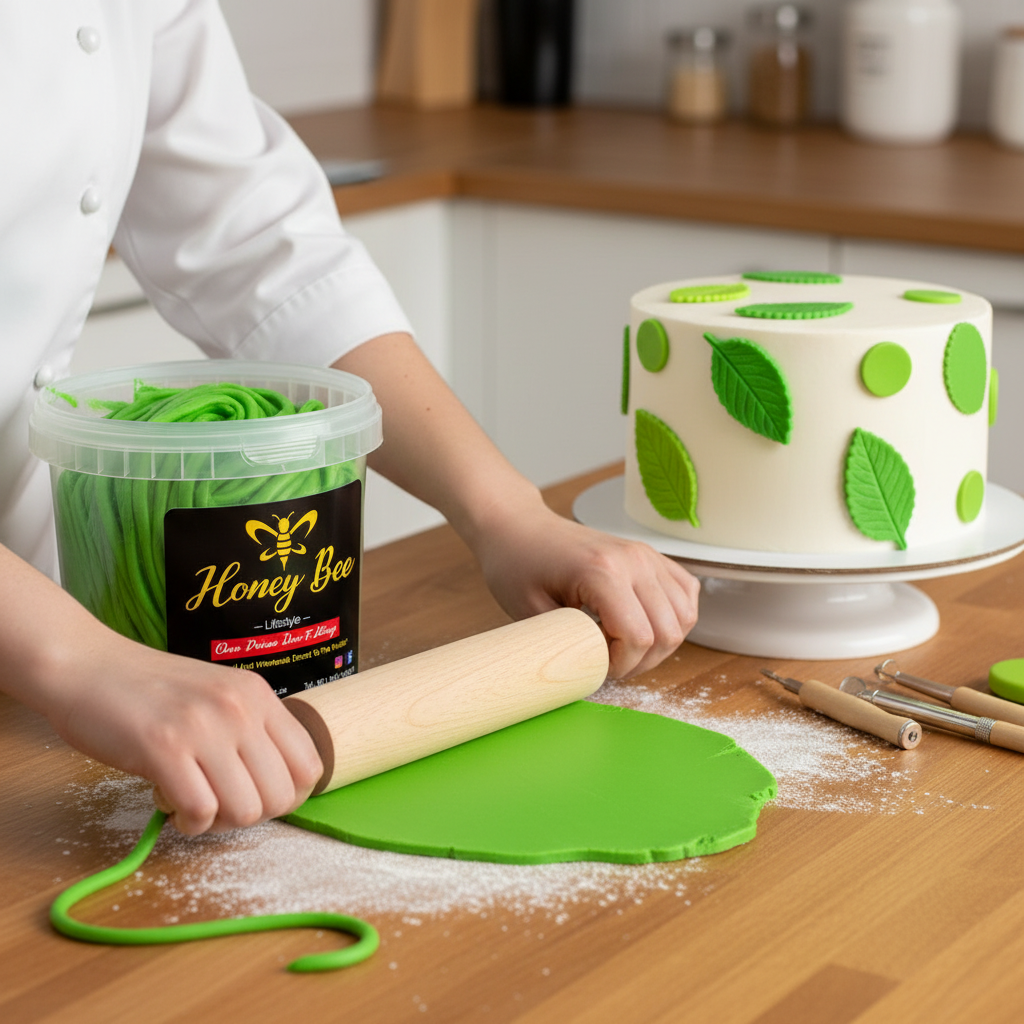 Premium Fondant – Light Green, Assorted Sizes