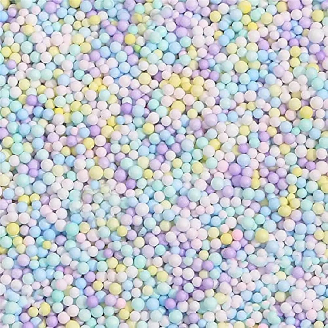 Crazy Craft Styrofoam Beads - Pastel Mix, Honey Bee