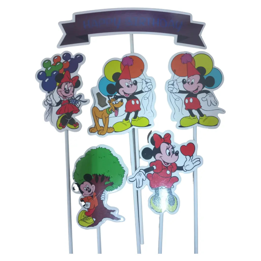 Character Cake toppers - 8/6 Piece Honey Bee