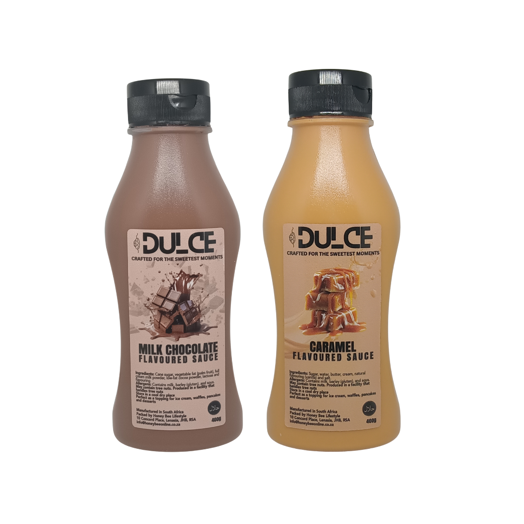 Dulce Milk Chocolate & Caramel Sauce Combo