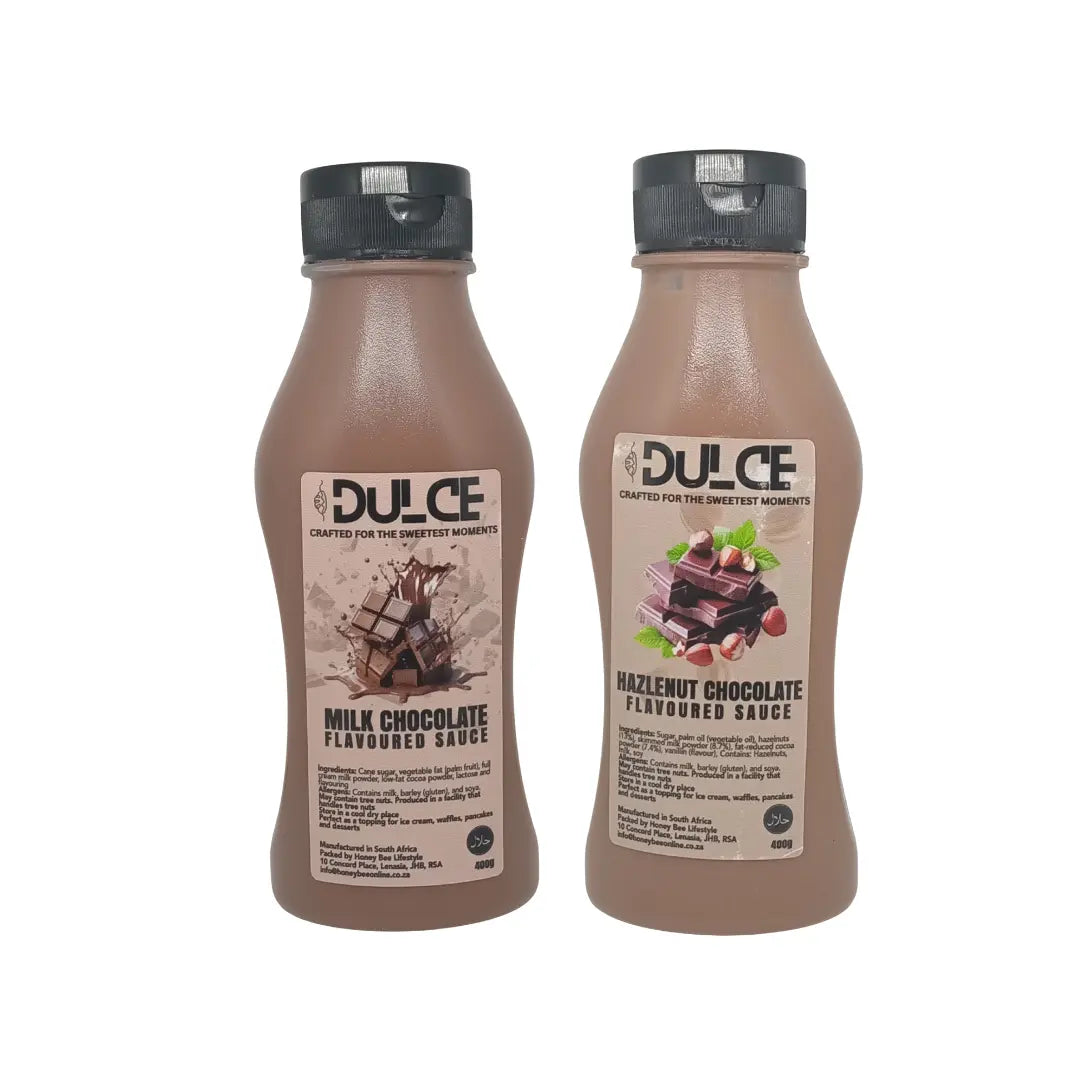 Dulce Milk & Hazelnut Chocolate Sause Combo Honey Bee Online