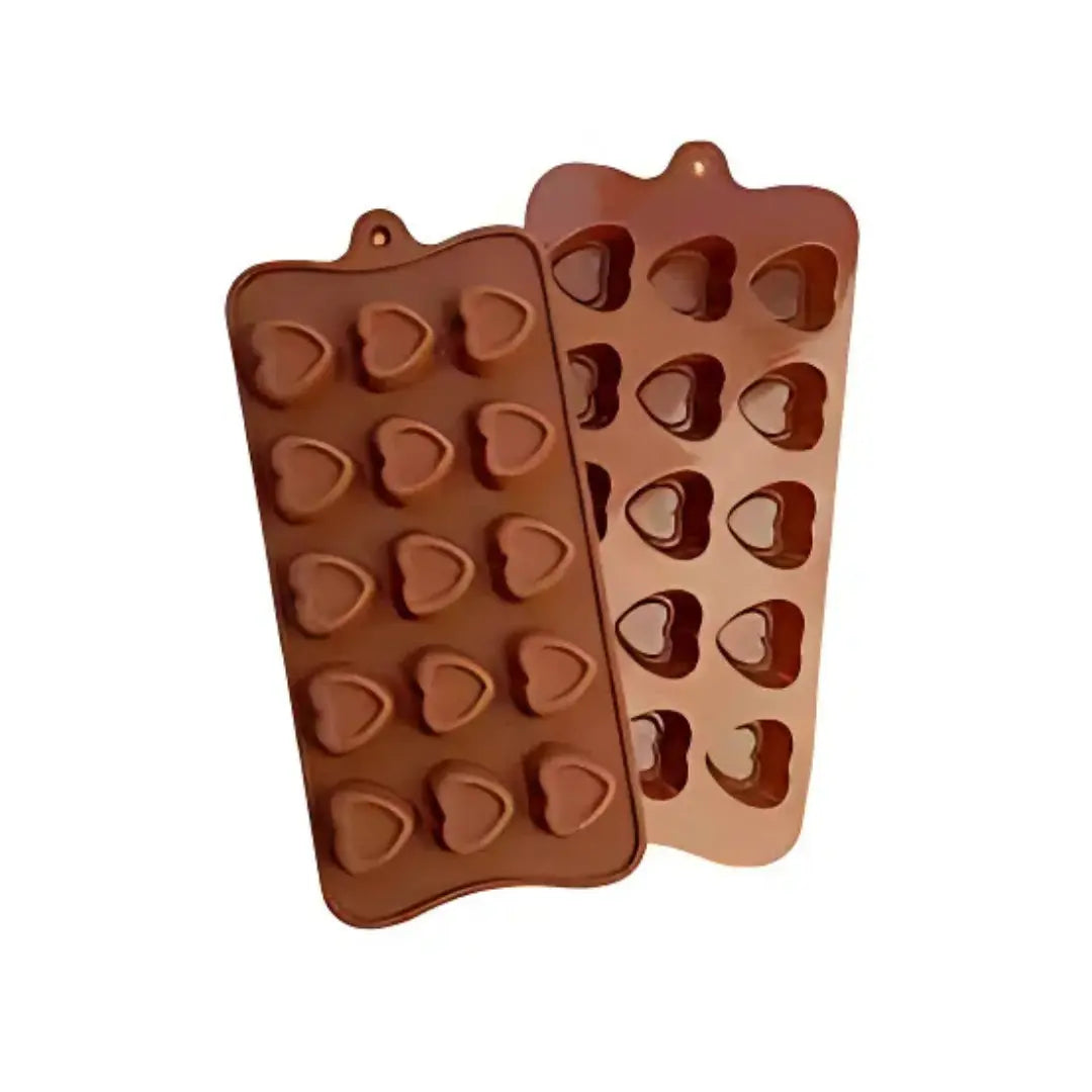 Silicone Mould Mini Hearts – 15 Cup Non-Stick Bakeware Honey Bee