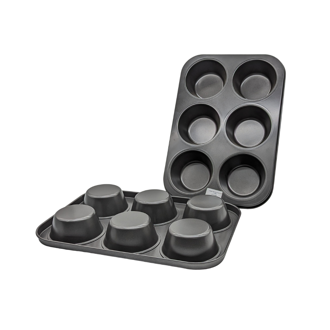 Jumbo Muffin Pans - 6 cups