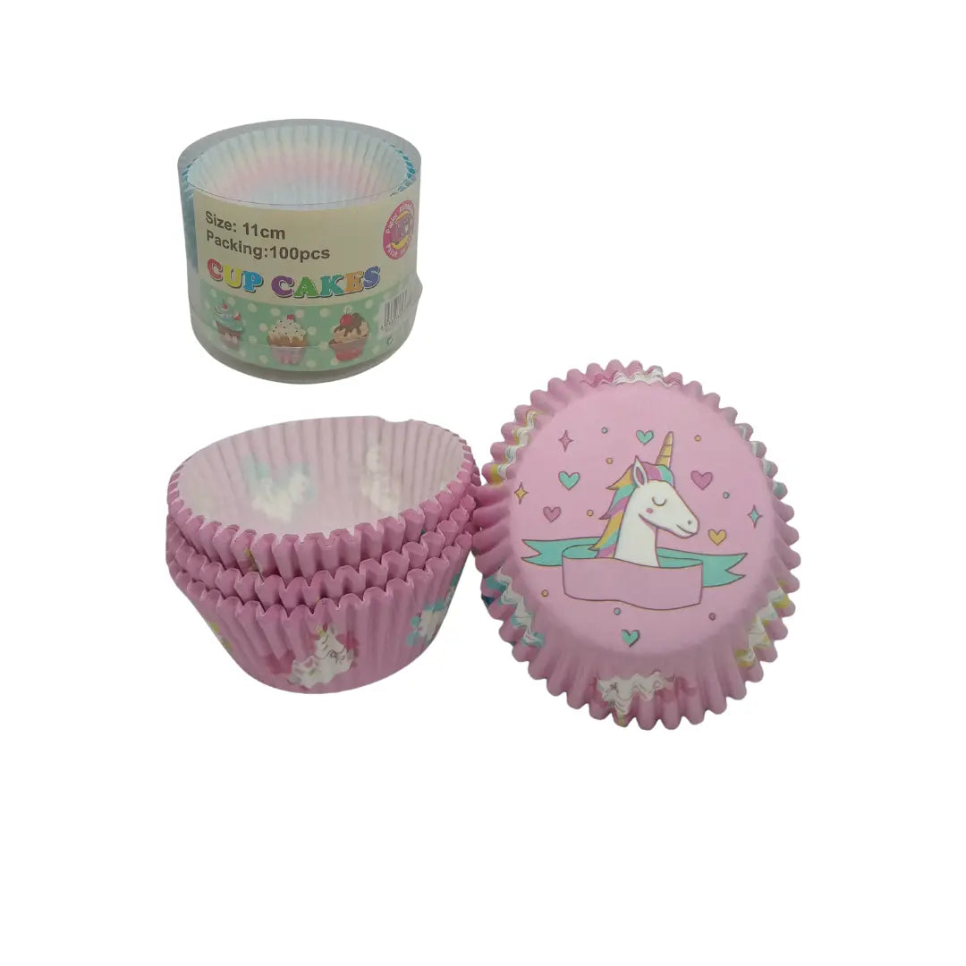 Character Muffin Cups - 100pcs, Assorted Designs Honey Bee