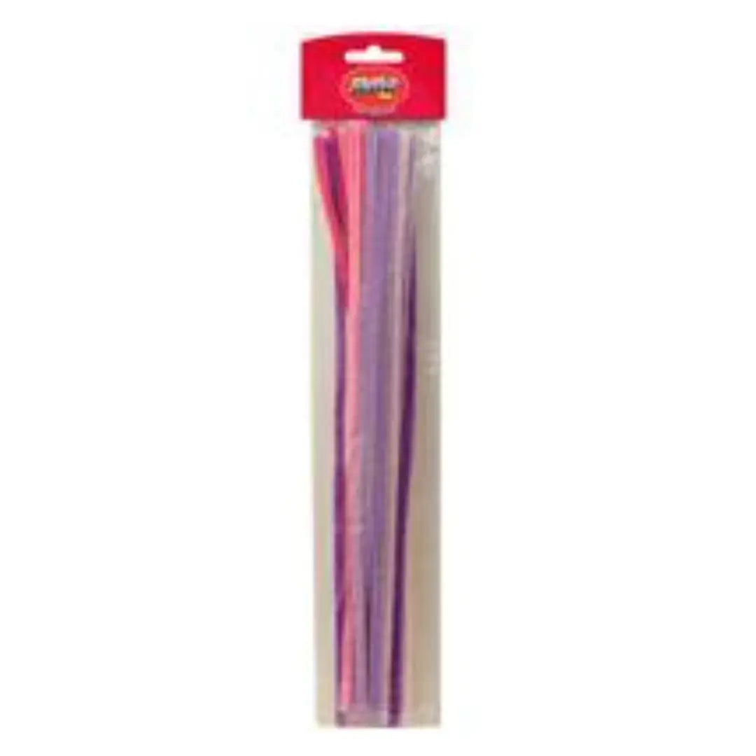Crazy Crafts Pipe Cleaners - Pinks & Purples Mix Crazy Crafts