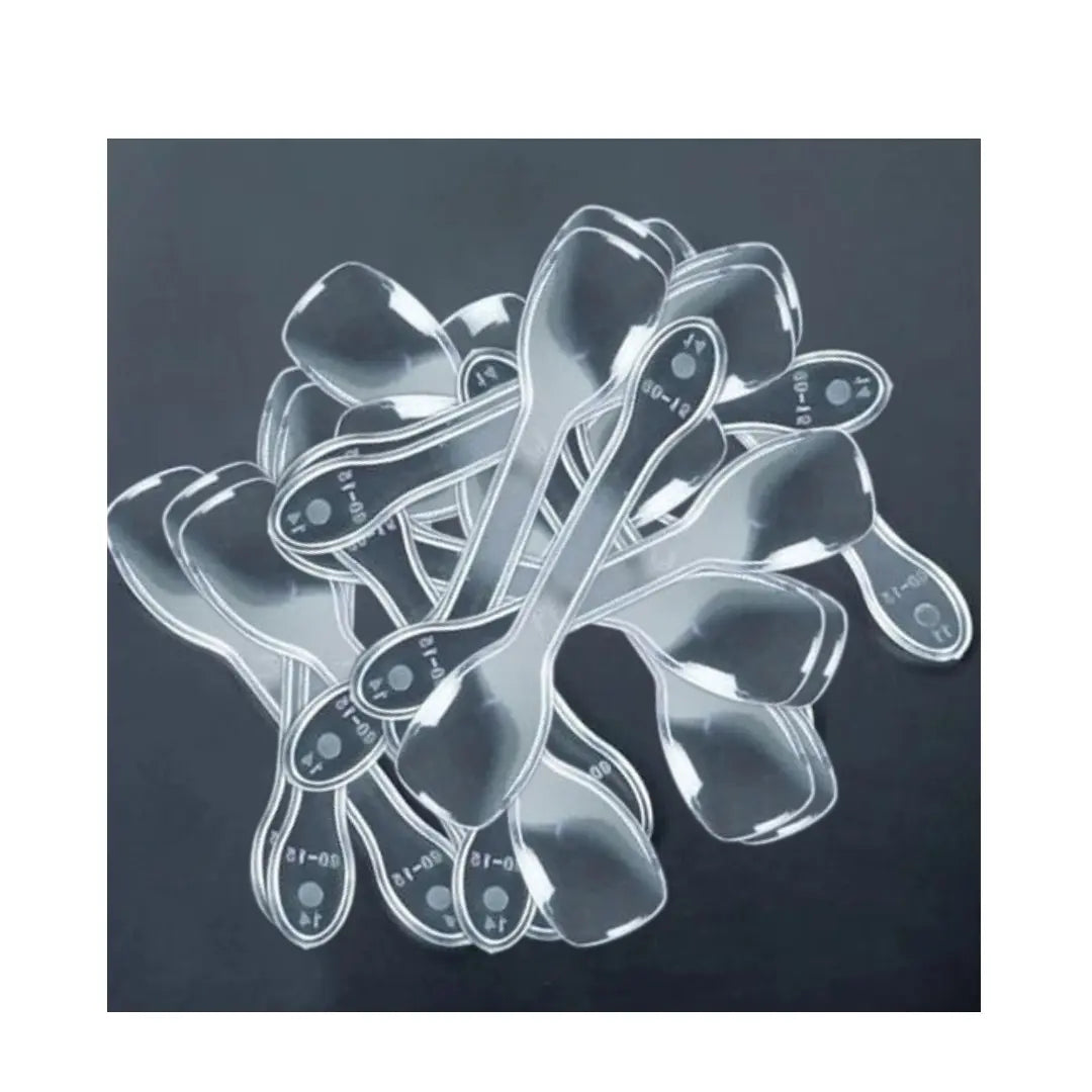 Plastic Dessert Spoons - 50s Honey Bee Online