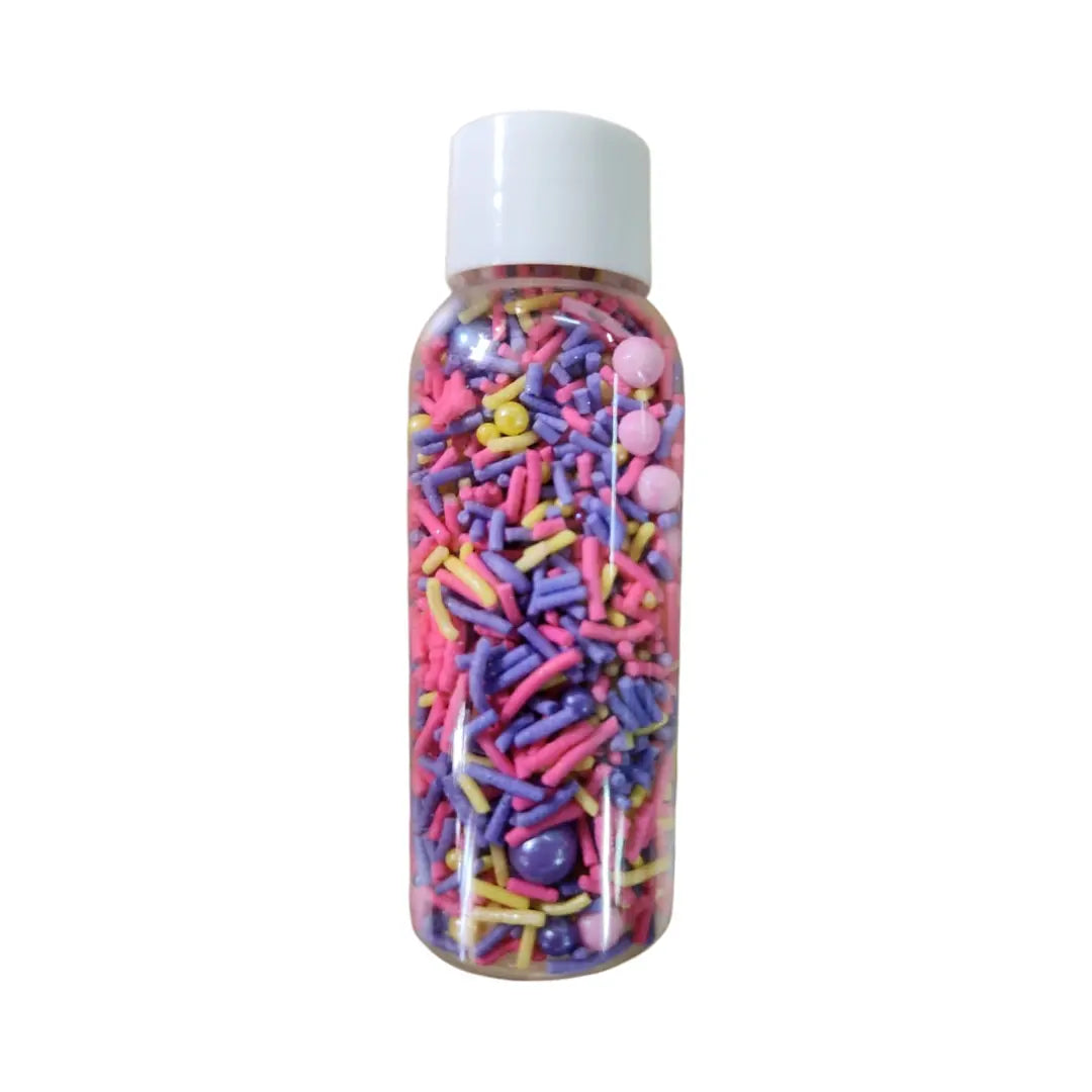 Mixed Sprinkles/ Vermicelli - Assorted Pastels, Pinks,& Purples Honey Bee Online