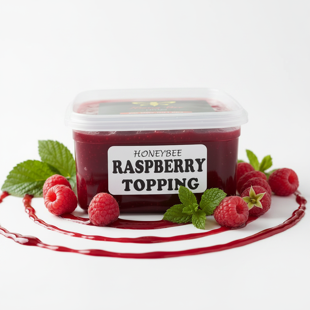 Raspberry Fruit Topping - 300g
