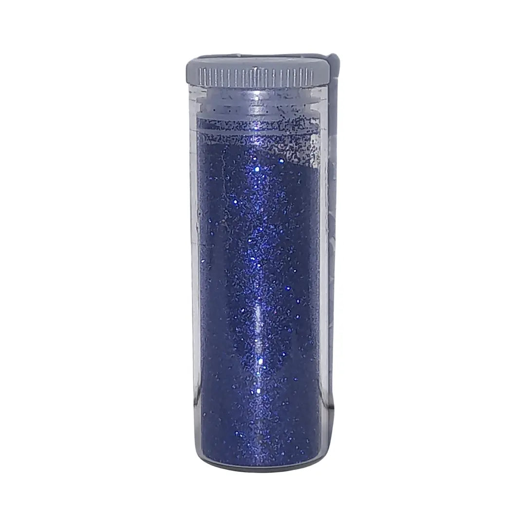 Edible Glitter Vial - Royal Blue Honey Bee