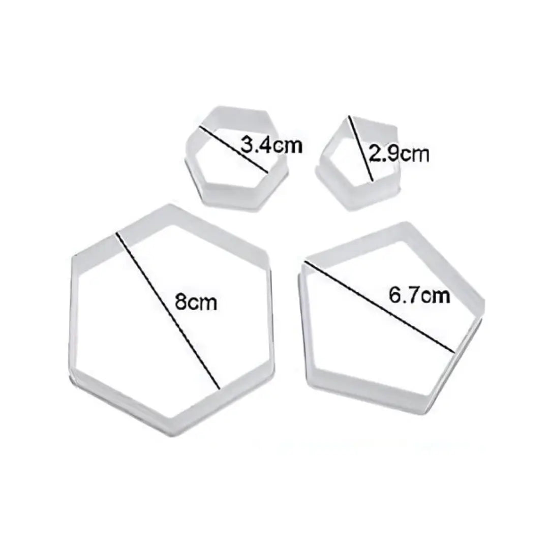 Soccer Ball Cookie Cutters - 4pc Honey Bee