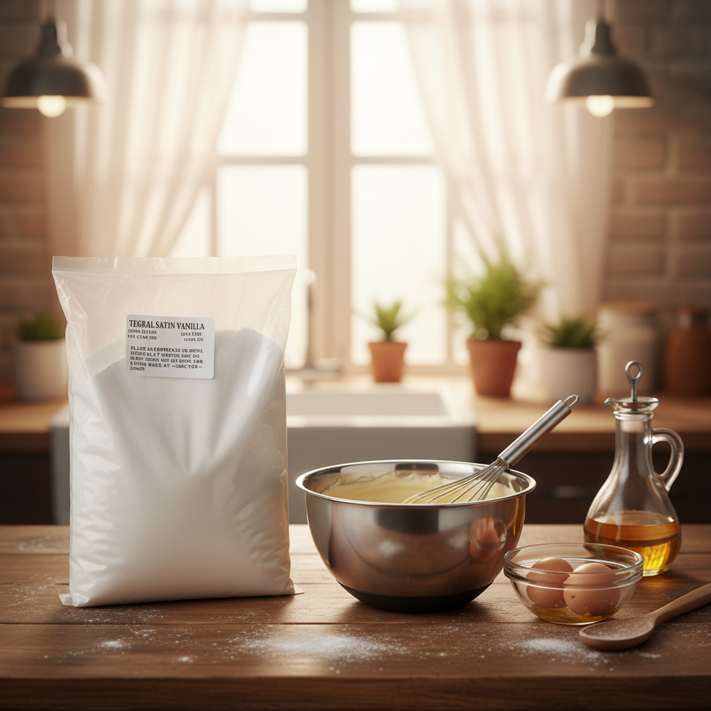 Tegral Satin Cake Premix - 1kg, Vanilla