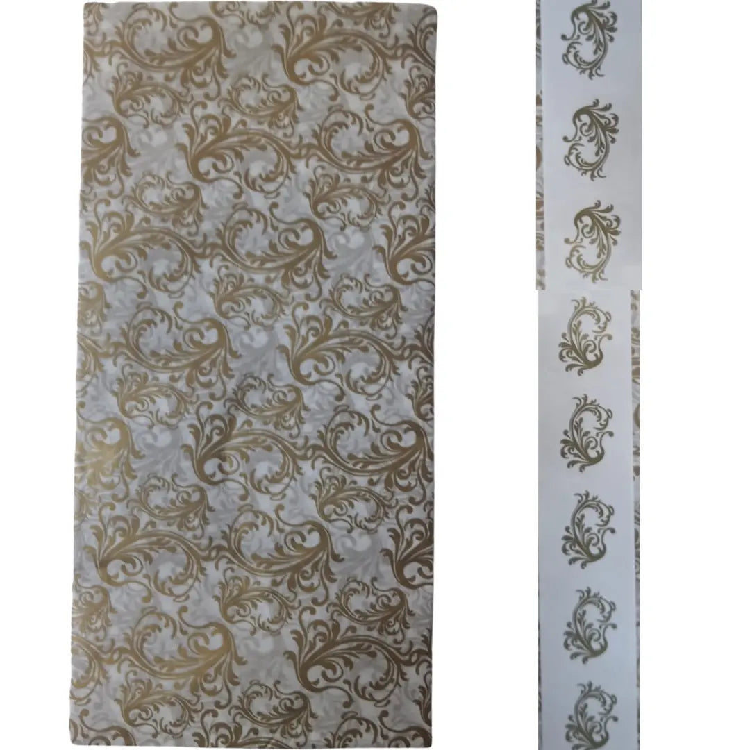Tissue Paper - Gold, Fancy BUTTERFLY