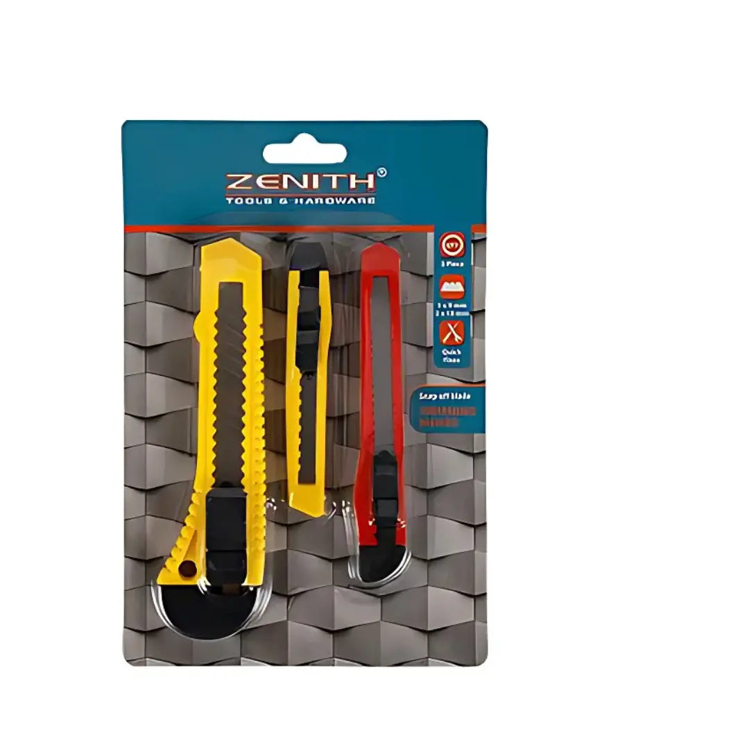 Zenith Snap-off Blade Trimming Knives 3psc Honey Bee Online