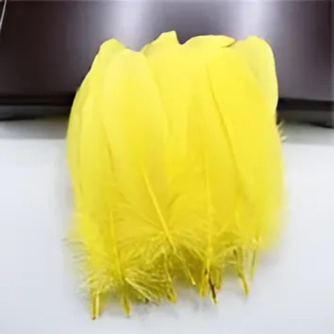 Crazy Crafts Yellow Feathers 7g
