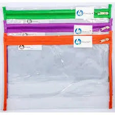 Library Bags Clear A4 TREFOIL