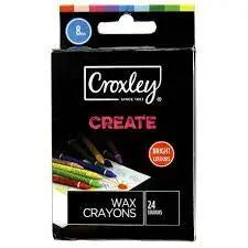 Croxley Wax Crayons 24's CROXLEY