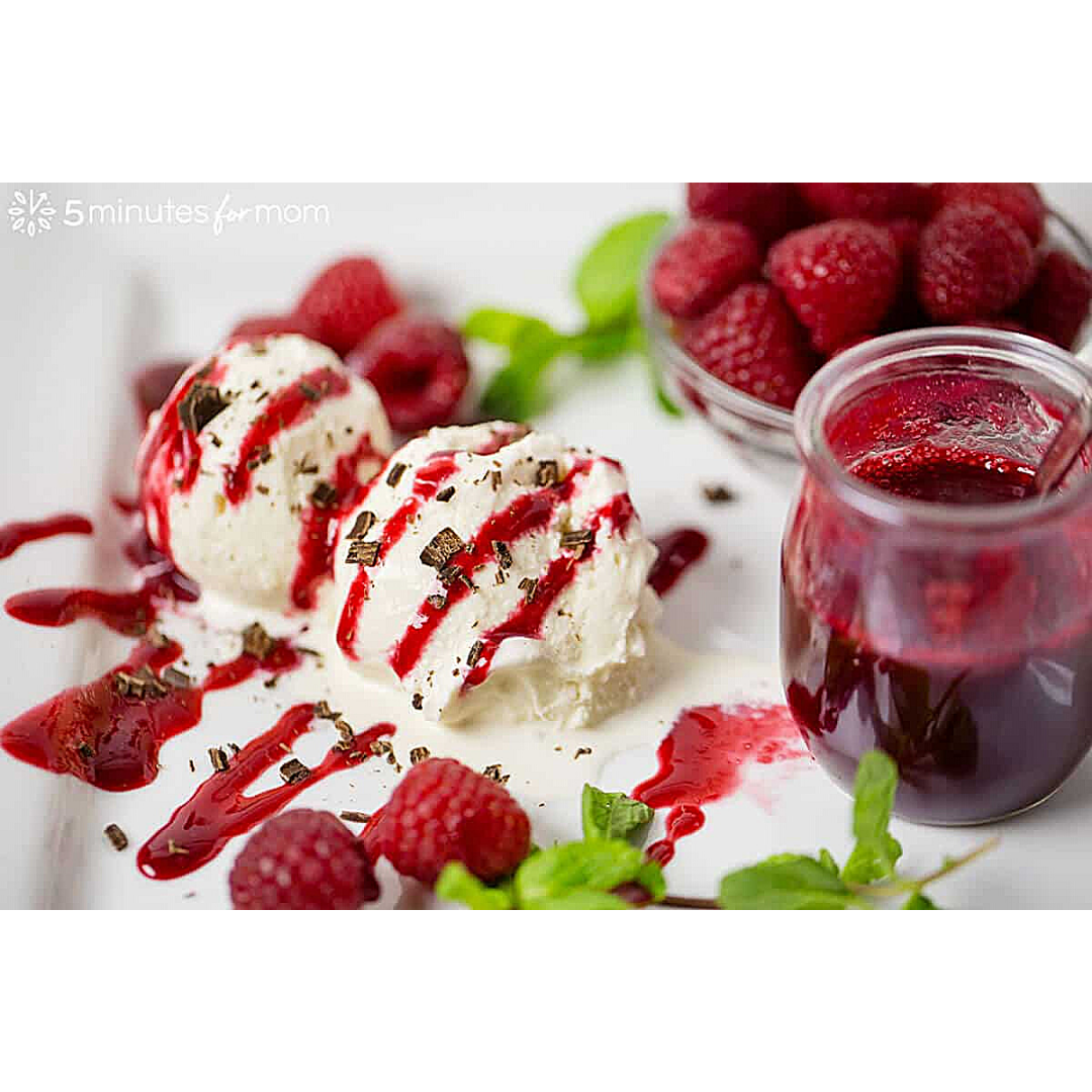 Raspberry Fruit Topping - 300g