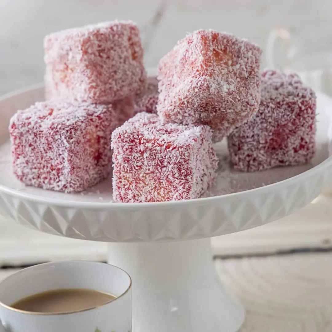 Lamington Dip - Raspberry Honey Bee