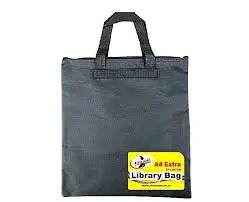 LIBRARY BAG WITH HANDLE Honey Bee Online