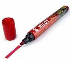 Pilot Permanent Marker Broad - Red Honey Bee Online