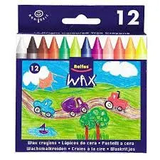 Rolfes Wax Crayons 12's ROLFES