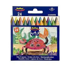 Rolfes Wax Crayons 24's ROLFES
