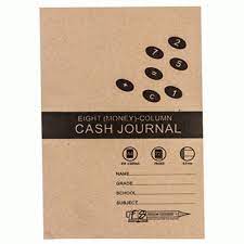 A4 Softcover Cash Journal 72 Page