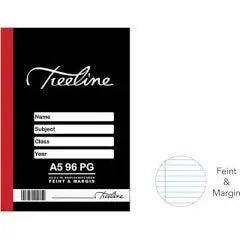 A5 Hardcover Feint and Margin 96 Page Honey Bee Online