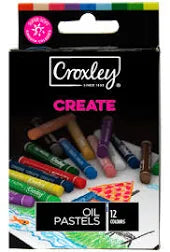 Croxley Create Oil Pastels 12'S