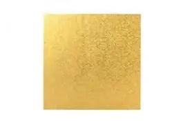 Cake Board Thick Square Gold Assorted Sizes Honey Bee