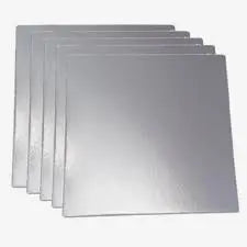 Extra Thick Masonite Cake Board - Square - Silver Honey Bee