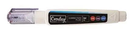 Croxley Correction Fluid 8ML Pen CROXLEY