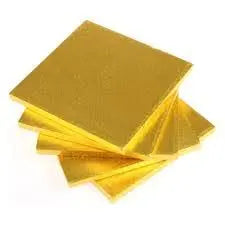 Cake Board Masonite Square Gold Assorted Sizes Honey Bee