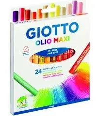 Giotto Olio Maxi Oil Pastels 24's Honey Bee Online