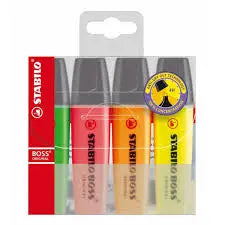Stabilo Highlighters Highlighters 4's Honey Bee Online