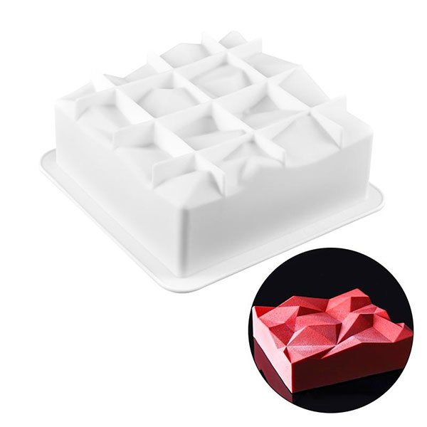 Silicone Geometric Diamond Mould