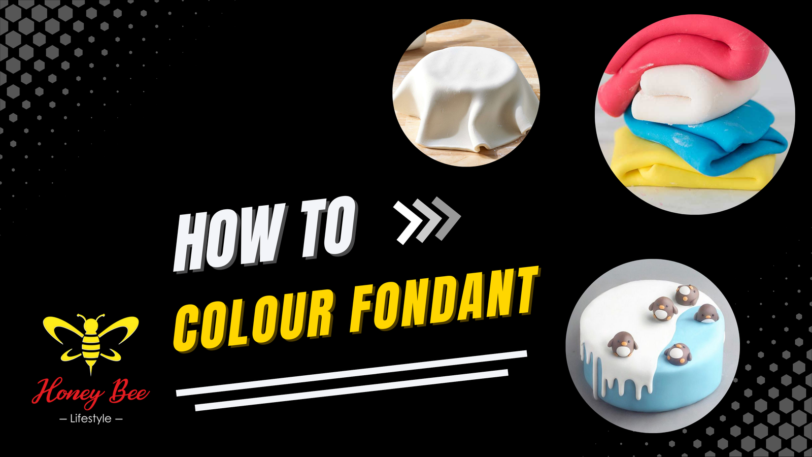 Basic Baking - how to colour fondant