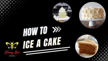 Basic Baking - How to ice a cake Honey Bee Online