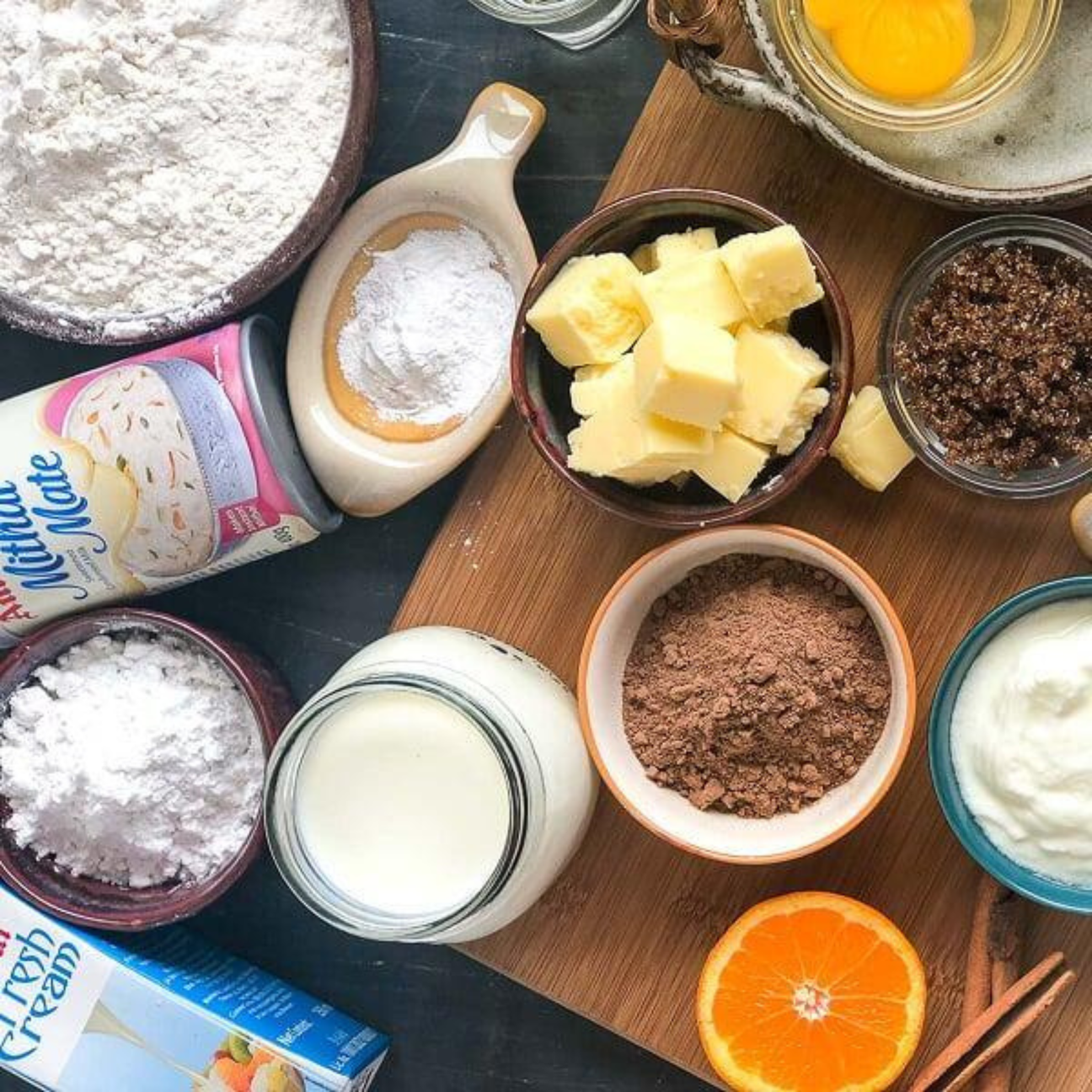 Baking Ingredients Collection – Flour, Sugar, Cocoa & More