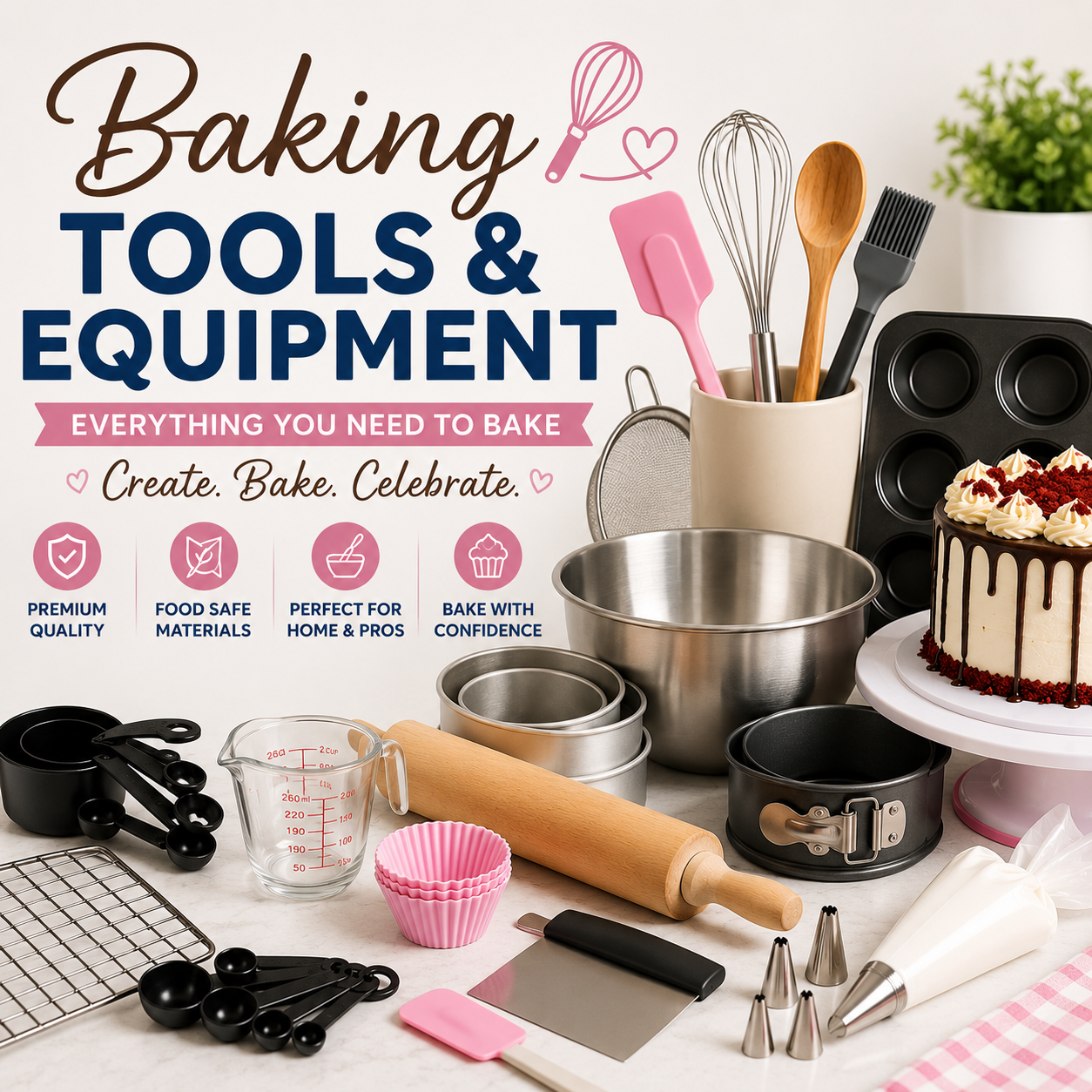 Baking Tools & Equipment | Essential Baking Supplies for Home & Professional Bakers