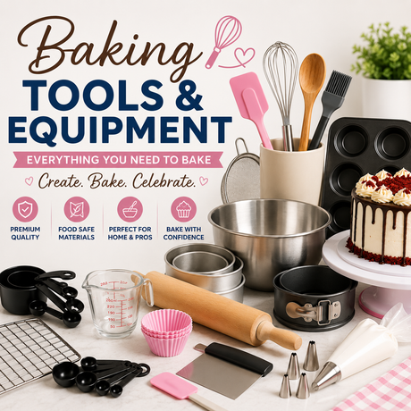 Baking Tools & Equipment | Essential Baking Supplies for Home & Professional Bakers