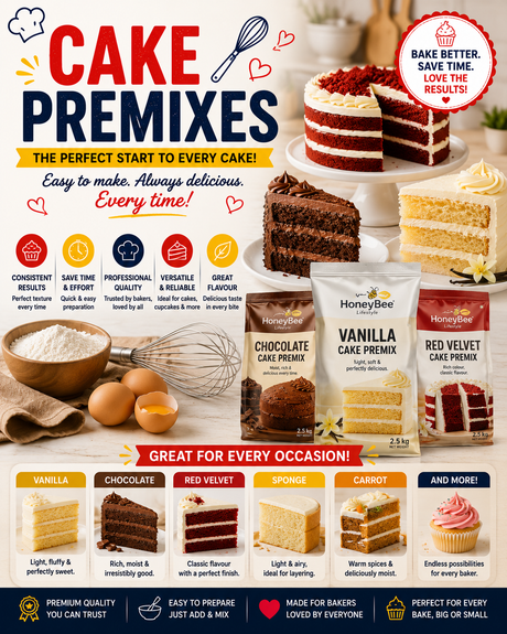Cake Premixes | Professional Cake Mixes for Every Bake